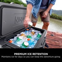 Ninja FrostVault 65QT/61L Wheeled Cooler with Dry Zone Slate Grey product image