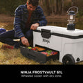 Ninja FrostVault 65QT/61L Wheeled Cooler with Dry Zone Cloud White product image