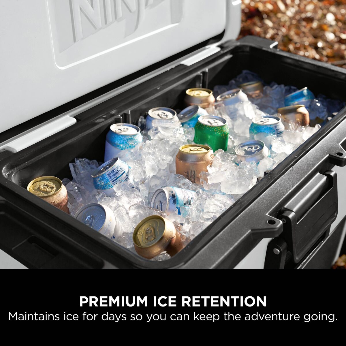 Ninja FrostVault 65QT/61L Wheeled Cooler with Dry Zone Cloud White product image