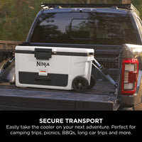 Ninja FrostVault 65QT/61L Wheeled Cooler with Dry Zone Cloud White product image
