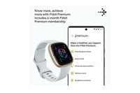Fitbit Sense 2 - Advanced Health Smartwatch with cEDA Stress Sensor & GPS - Blue Mist/Soft Gold | 79-FB521GLBM