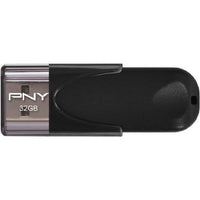 PNY USB 2.0 Flash Drive, 32GB - 3 Pack - FD32GATT4KKKX3-EF