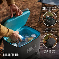 Ninja FrostVault Go 17L 24-Can Backpack Soft Cooler Charcoal Grey product image