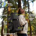 Ninja FrostVault Go 17L 24-Can Backpack Soft Cooler Charcoal Grey product image