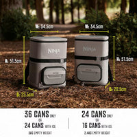 Ninja FrostVault Go 17L 24-Can Backpack Soft Cooler Birch Beige product image