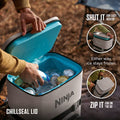 Ninja FrostVault Go 17L 24-Can Backpack Soft Cooler Birch Beige product image