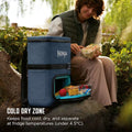 Ninja FrostVault Go 17L 24-Can Backpack Soft Cooler Lakeshore Blue product image