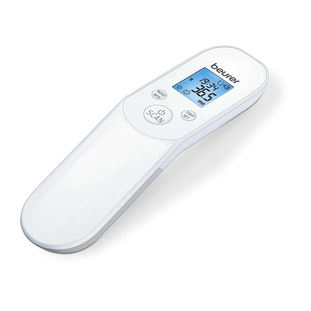 Beurer FT 85 non-contact thermometer, White — flat front product view