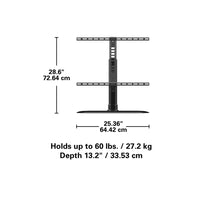 SANUS VuePoint Swivel TV Base 32"-65" - official product image