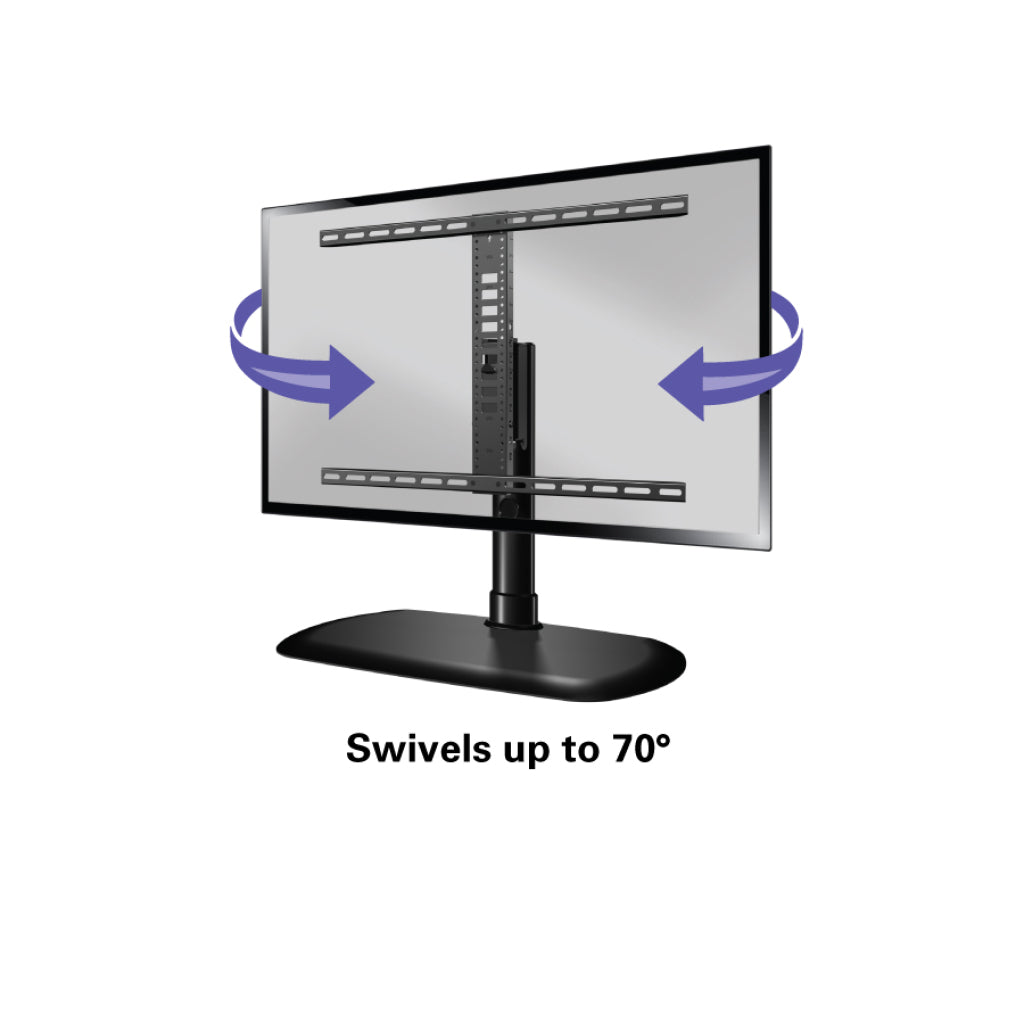 SANUS VuePoint Swivel TV Base 32"-65" - official product image