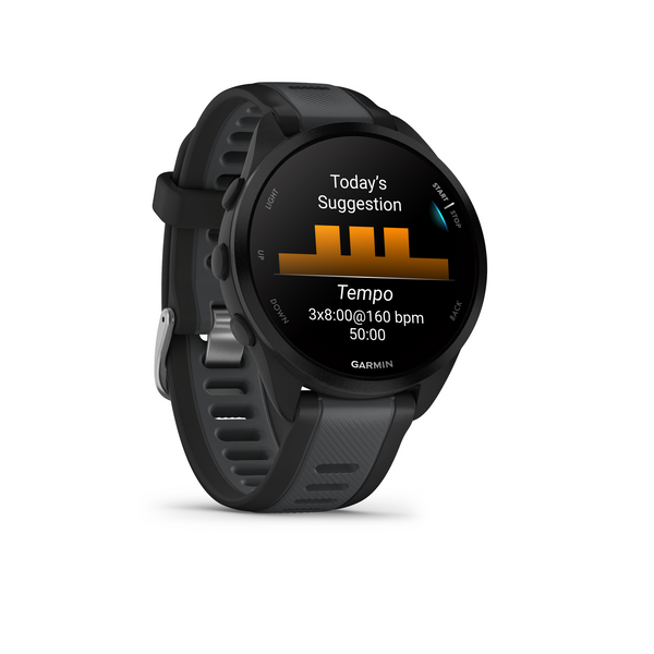 Garmin Forerunner® 165 Black/Slate grey | 49-GAR-010-02863-20