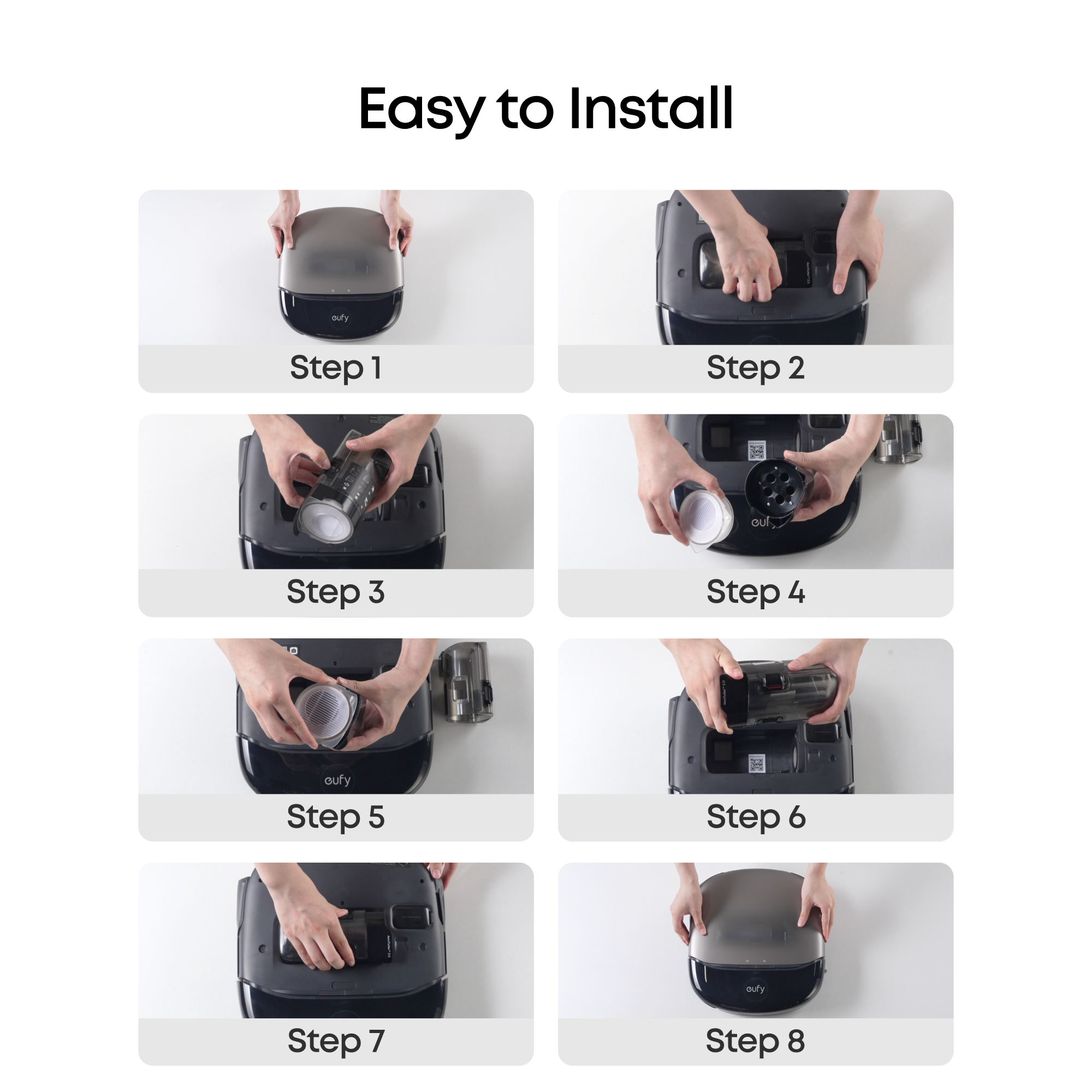 eufy Omni S2 Replacement Accessories Package - official product image