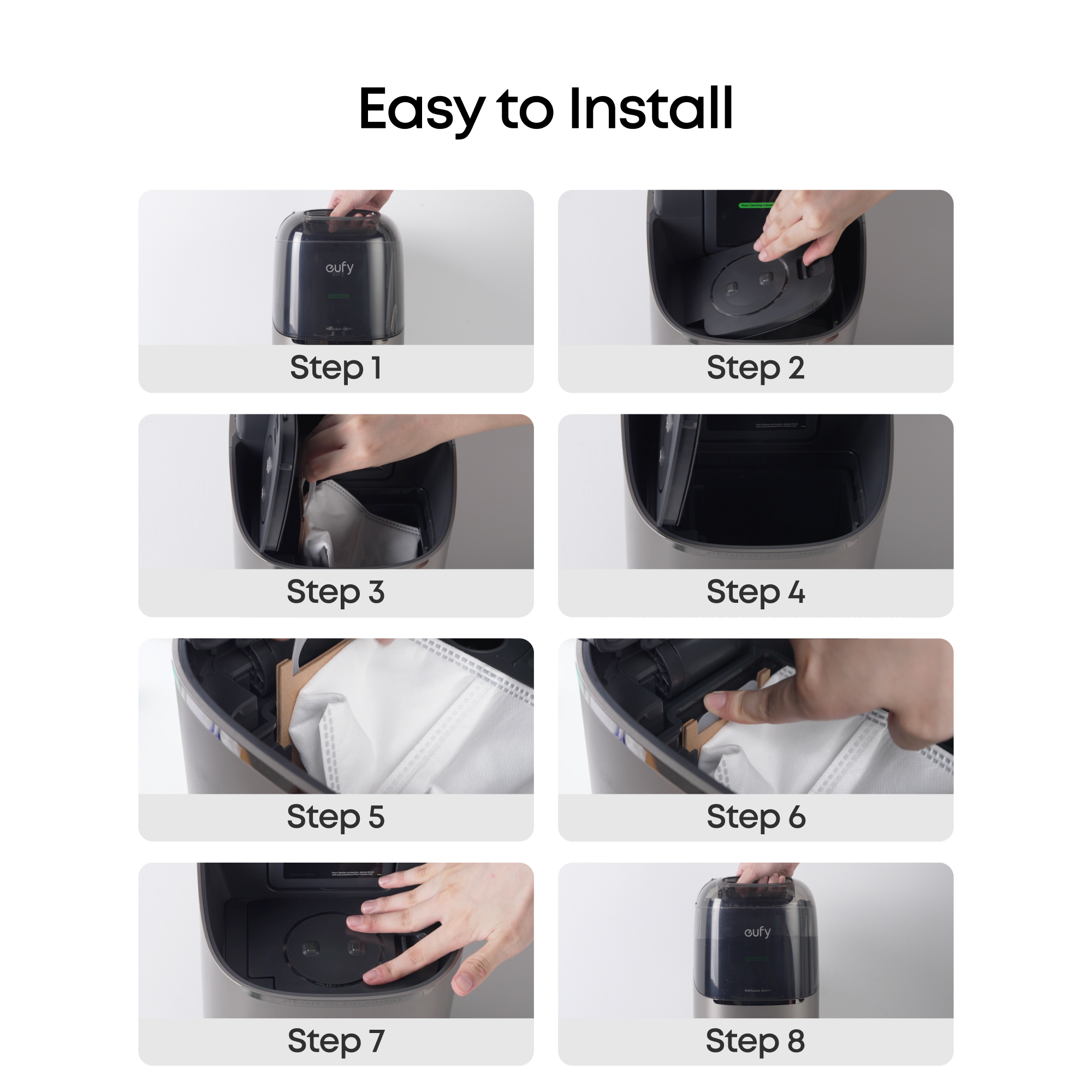 eufy Omni S2 Replacement Accessories Package - official product image