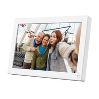 myFirst Frame Live 10 - 10.1" WiFi Digital Photo Frame with IPS Touchscreen - White | 256-FF1001SA-WE01
