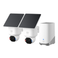 eufy SoloCam E42 2-Camera Kit with HomeBase 3, White - official product image