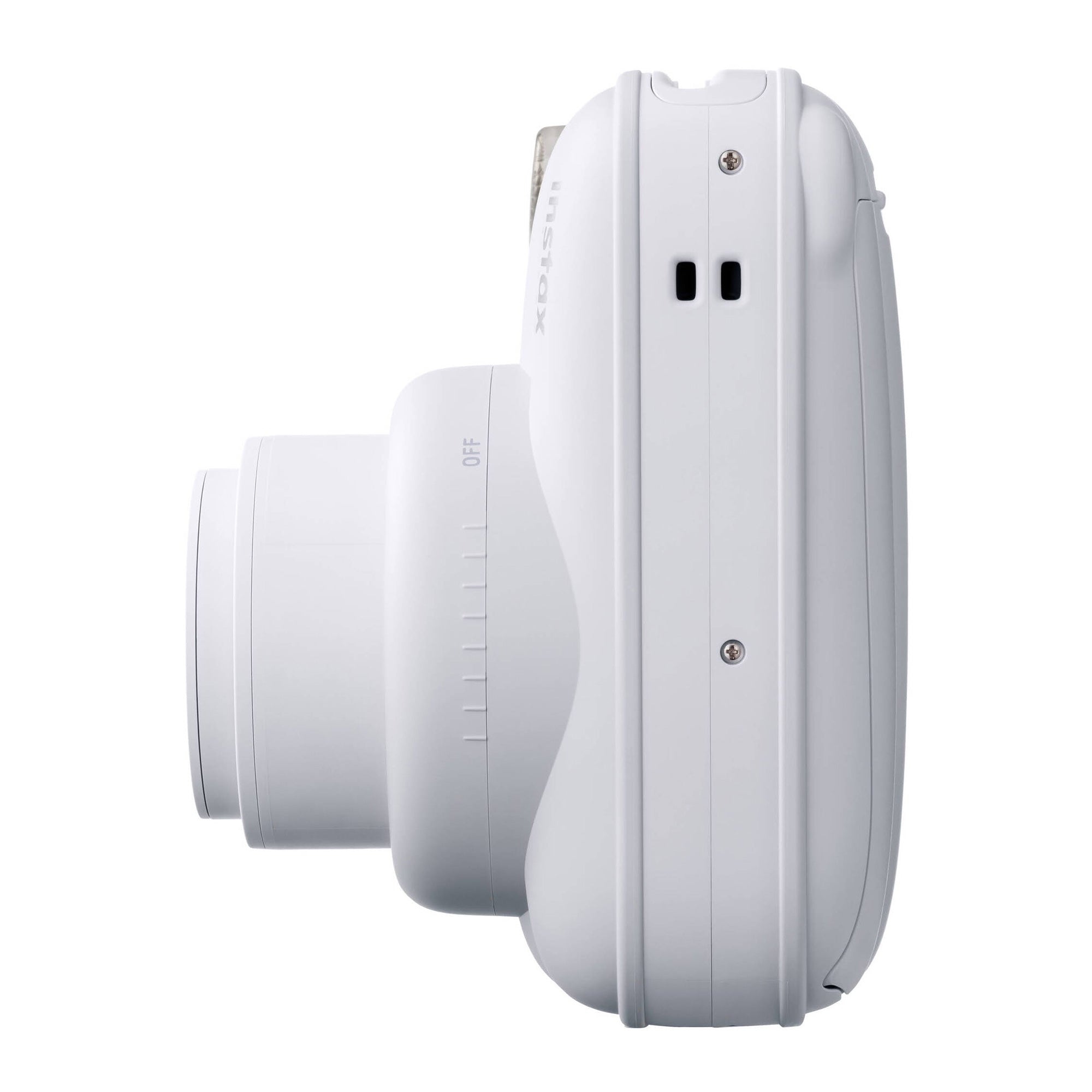 FUJIFILM instax mini 13 Instant Camera Clay White - rear/detail view