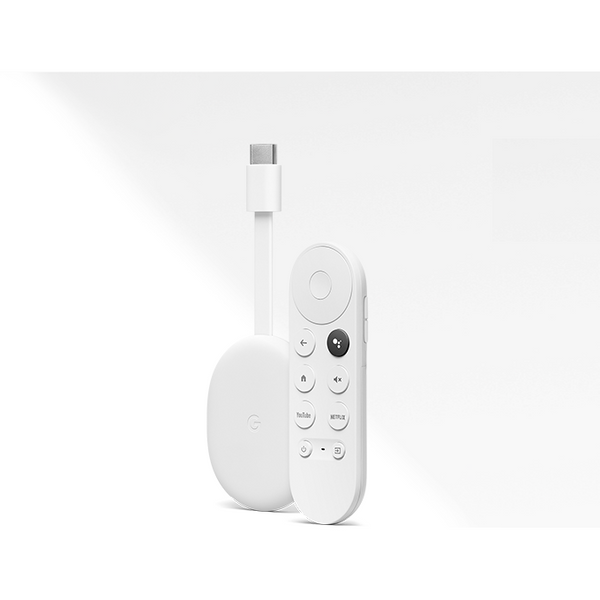 Google Chromecast HD With Google TV White | GA03131-GB