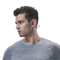 Shokz OpenRun Open-Ear Bone Conduction Headphones, Grey product image