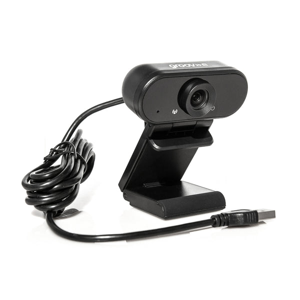 Groov-e 1080p Webcam with Privacy Cover Black product image