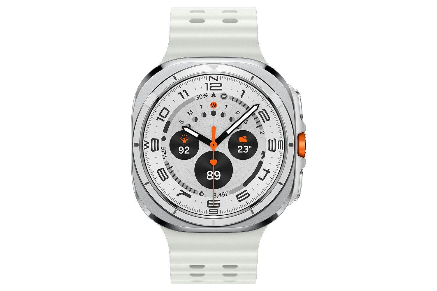 Samsung Galaxy Watch Ultra LTE 47mm — Titanium White | SM-L705FAW2EUA