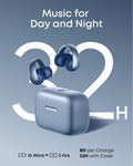 soundcore AeroClip Open-Ear Earbuds, Black - official product image