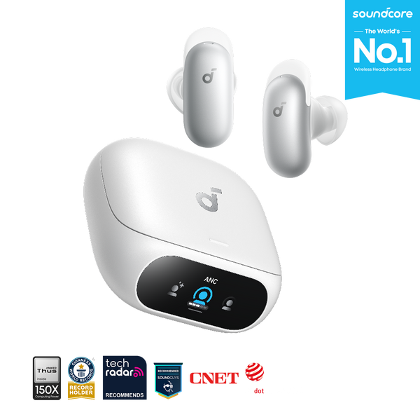 soundcore Liberty 5 Pro ANC Earbuds, White - official product image