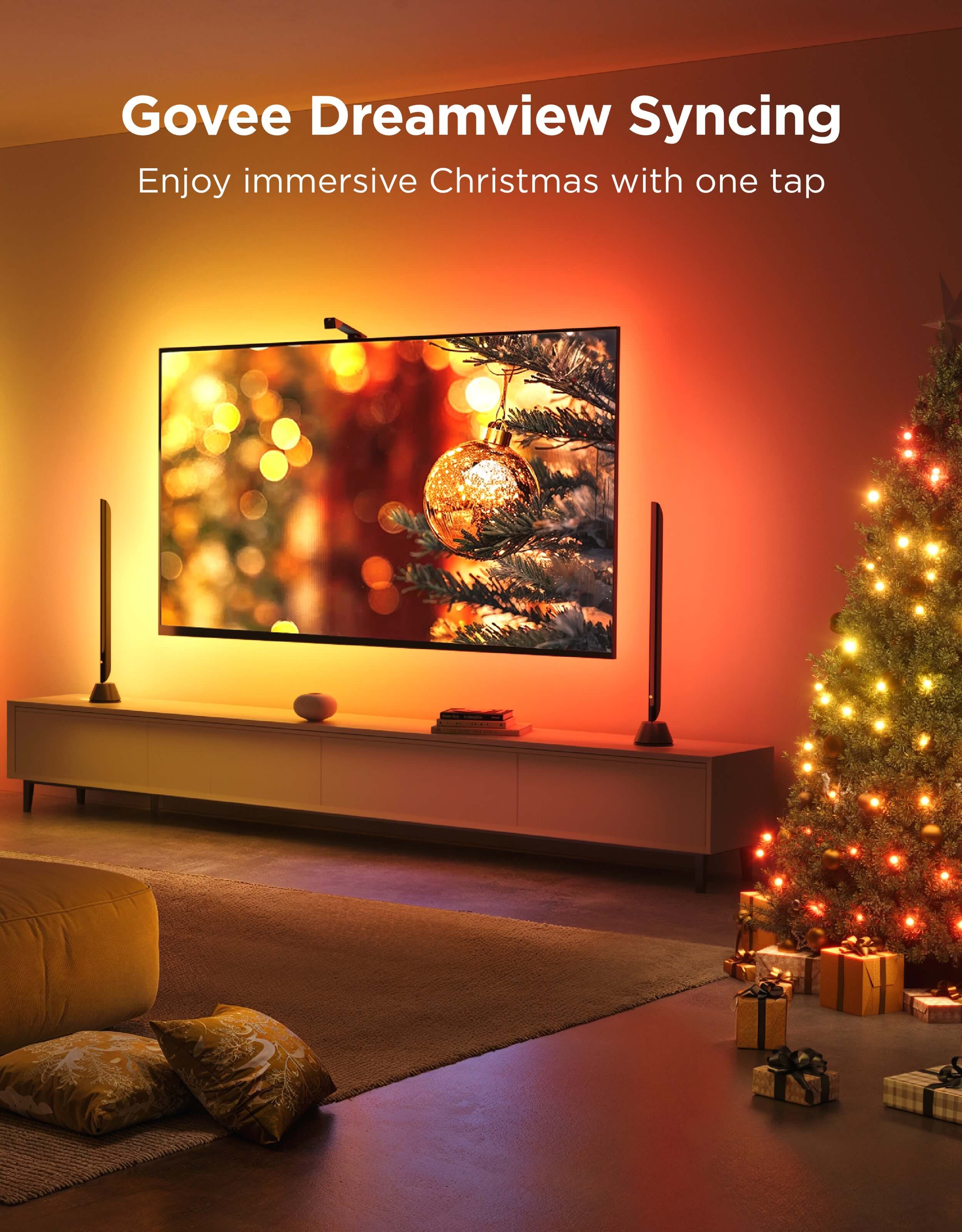 Govee TV Backlight 3 Lite 55–65" RGBICW TV Backlight - official product image