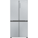 Haier Cube 83 Series American Fridge Freezer – Silver | HCR3818ENMG Haier Fridge Freezer Euronics Ireland