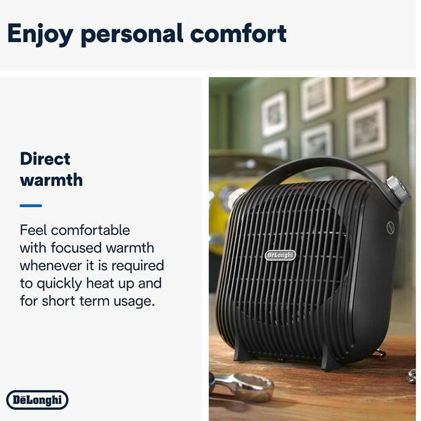 De’Longhi Capsule Hobby Fan Heater 2.4 kW | HFS30C24.DG