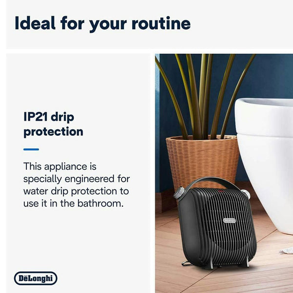 De’Longhi Capsule Hobby Fan Heater 2.4 kW | HFS30C24.DG