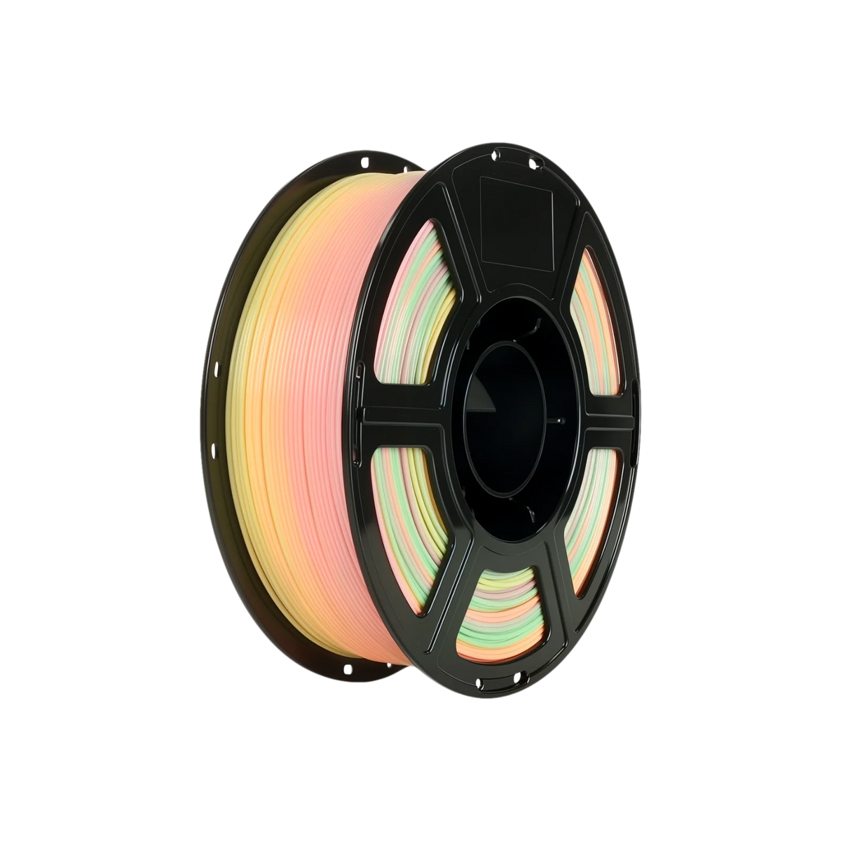 Flashforge HS PLA Rainbow 3D Printing Filament 1.75mm 1kg - Luminous Melody - 1kg spool