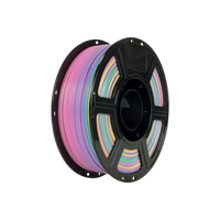 Flashforge HS PLA Rainbow 3D Printing Filament 1.75mm 1kg - Rainbow Candy - 1kg spool