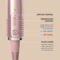 Shark Glossi 2-in-1 Hot Tool & Air Glosser Brush Lychee product image