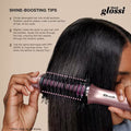 Shark Glossi 2-in-1 Hot Tool & Air Glosser Brush Lychee product image