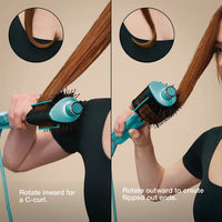 Shark Glossi 2-in-1 Hot Tool & Air Glosser Brush Juniper product image
