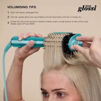 Shark Glossi 2-in-1 Hot Tool & Air Glosser Brush Juniper product image