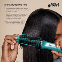Shark Glossi 2-in-1 Hot Tool & Air Glosser Brush Juniper product image