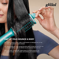 Shark Glossi 2-in-1 Hot Tool & Air Glosser Brush Juniper product image