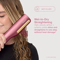 Shark SilkiPro Straight Hair Straightener & Dryer with Case Rose Petal product image