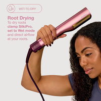 Shark SilkiPro Straight Hair Straightener & Dryer with Case Rose Petal product image