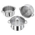 Judge HX04 22cm 3 tier glass lid steamer set product image 2
