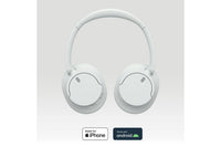 Sony WH-CH720N Over-Ear Wireless Noise Cancelling Headphones – White | WHCH720NW.CE7
