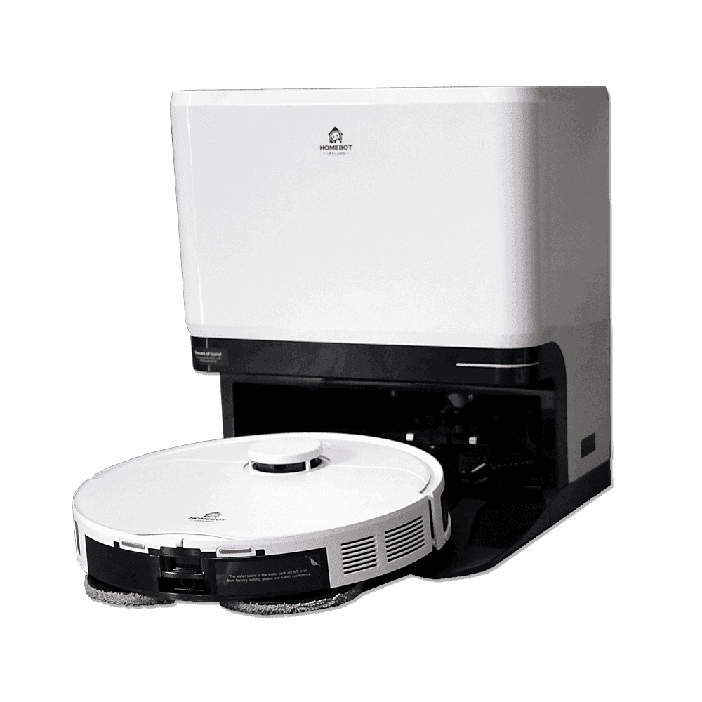 Homebot Glider Robot Vacuum and Mop with Self-Empty Station | HB-RV-GLI-IE