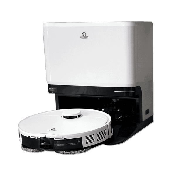 Homebot Glider Robot Vacuum and Mop with Self-Empty Station | HB-RV-GLI-IE