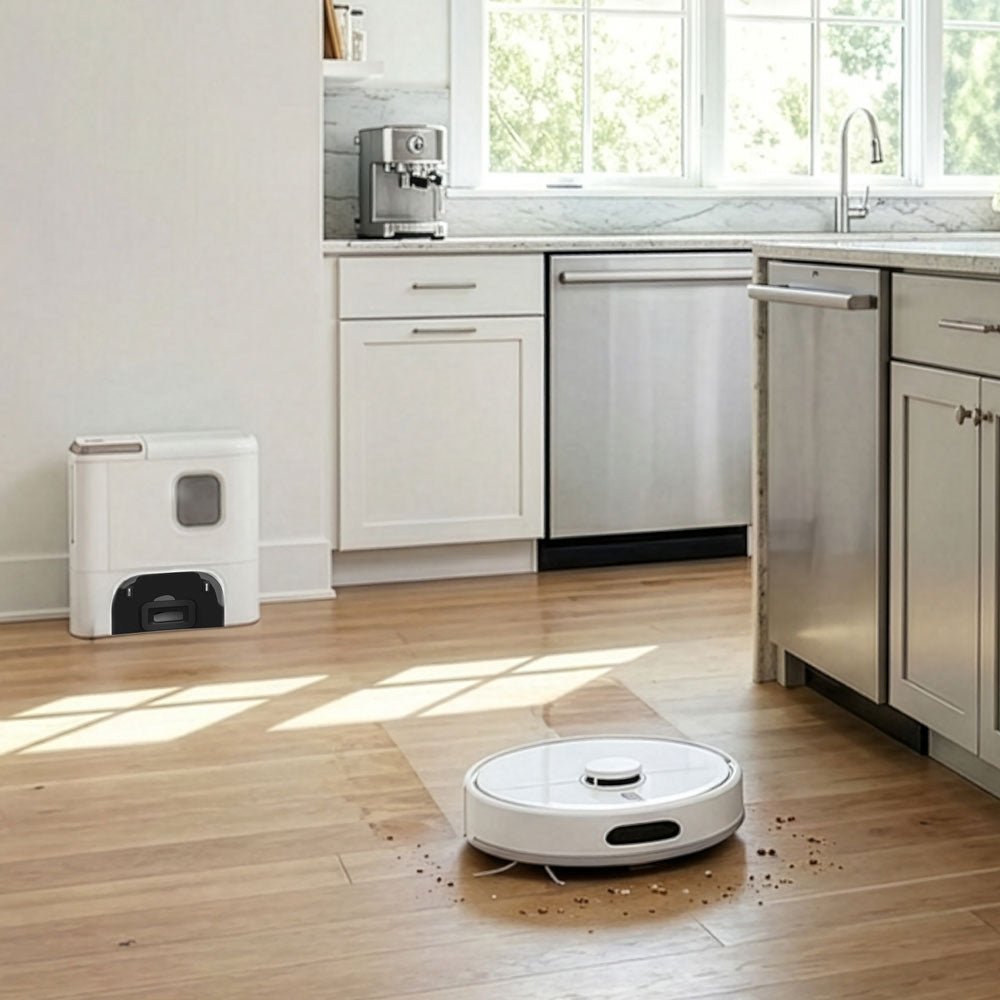 Homebot Nozzie 4-in-1 6000Pa Self-Emptying Robot Vacuum & Mop