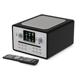 Majority Homerton 2 Internet Radio Music System with CD, Black | 1000002805