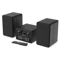 Majority Homerton Hi-Fi Internet Radio Music System, Black - official product image
