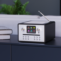 Majority Homerton 2 Internet Radio Music System with CD, Black - official product image