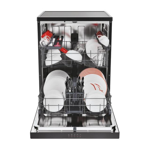 Hoover Black 13 Place Free Standing Dishwasher | HF3C7L0B-80