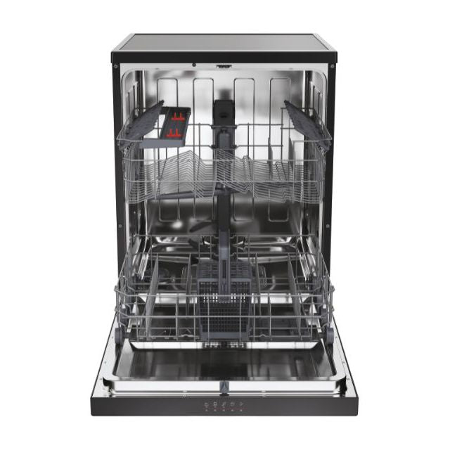 Hoover Black 13 Place Free Standing Dishwasher | HF3C7L0B-80